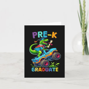 Boys Kids i före k Studenten Monster Lastbil Dinos Kort