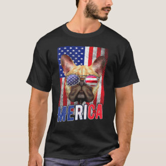 Boys Kids Sunglasses Usa Puppy, 4:e juli T Shirt