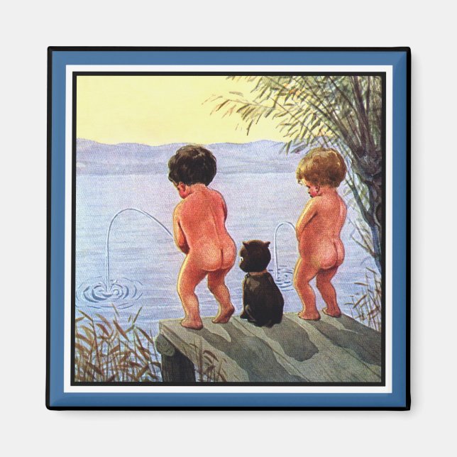 "Boys kommer att vara boys" Magnet (Framsidan)