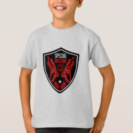 Boys Leksak Dart Gun Battle T Shirt