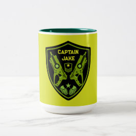 Boys Leksak Dart Gun Battle Två-Tonad Mugg