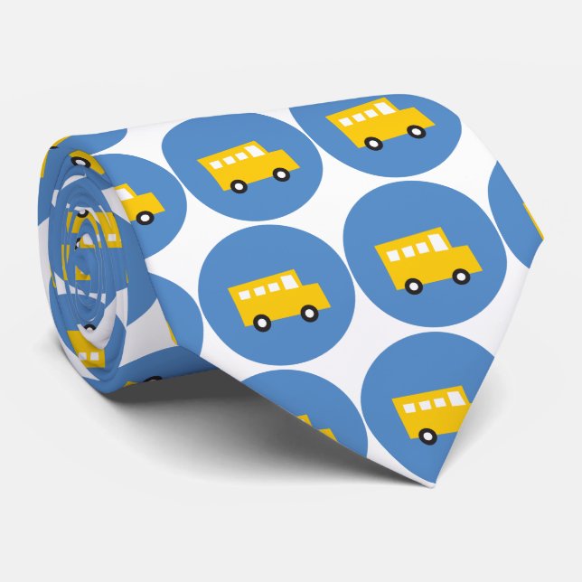 Boys Leksak Roligt Cute Retro Transport Gult Buss  Slips (Rullad)