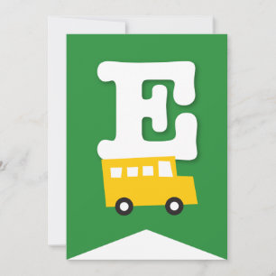Boys Leksak Transport Grattis på födelsedagen Part Inbjudningar