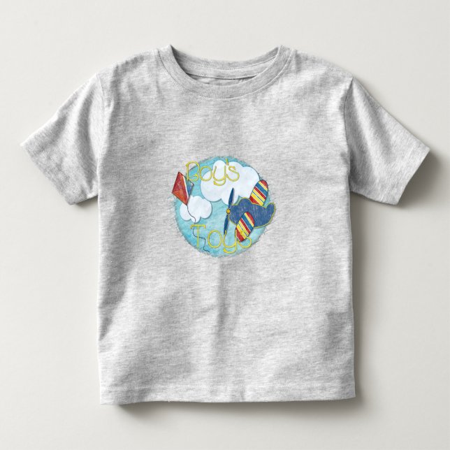 Boys Leksaker blandade media T Shirt (Framsida)
