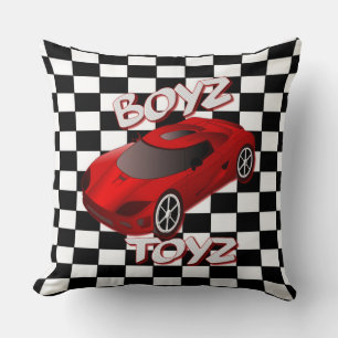 Boys Leksaker Red Sports Car Kudde