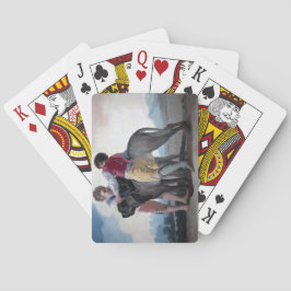 Boys med mastiff-Hund (av Francisco Goya) Casinokort