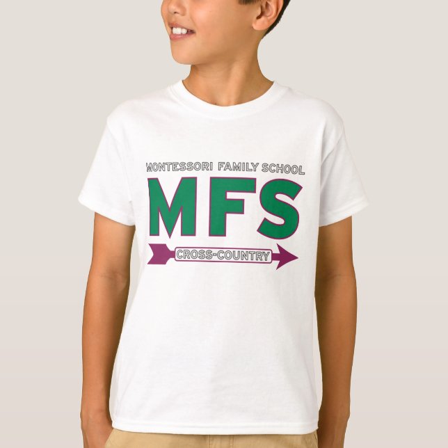 Boys MFS XCcountry Tee Shirt (Framsida)