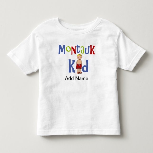 Boys Montauk Kids T-shirt (Framsida)