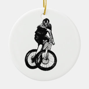 Boys Mouncycle T Shirt presenter MTB jul Julgransprydnad Keramik