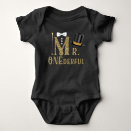 Boys Mr ONEderful 1st Birthday Shirts Tee Shirt