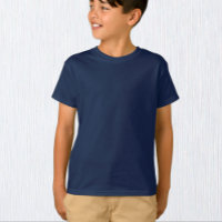 Boys Navy T-Shirt, Kids / Custating T-Shirt