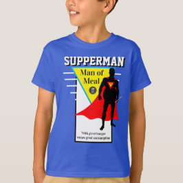 Boys novelty Toppen-hjälten RESERMAN OF MEAL T Shirt