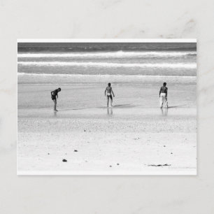 "Boys on South African Beach" JTG Art Postcard Vykort