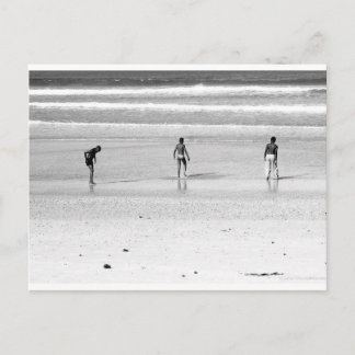 "Boys on South African Beach" JTG Art Postcard Vykort