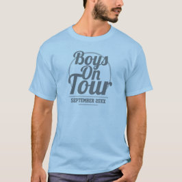 Boys på Tour Lads på Helgdag T-Shirt