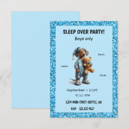 BOYS PAJAMA PARTY INBJUDNINGAR