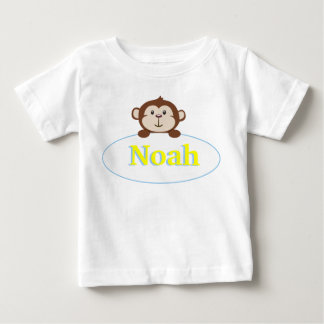 Boys Personlig Monkey Shirt T-shirt