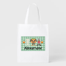 Boys Play Bus eller godis Halloween Bag