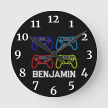 Boys Playstation Personlig Clock