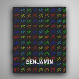 Boys Playstation Personlig Fleece Blanket