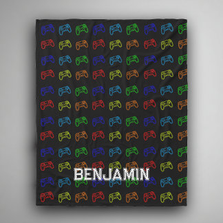 Boys Playstation Personlig Fleece Blanket