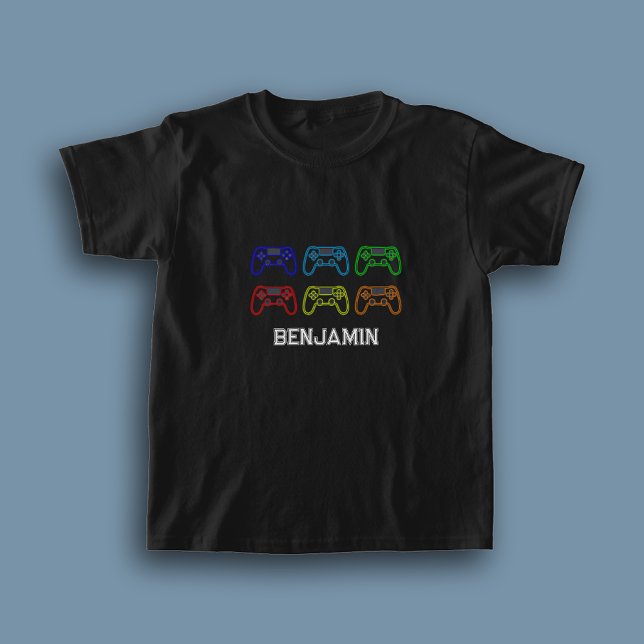 Boys Playstation Personlig T-Shirt (Skapare uppladdad)