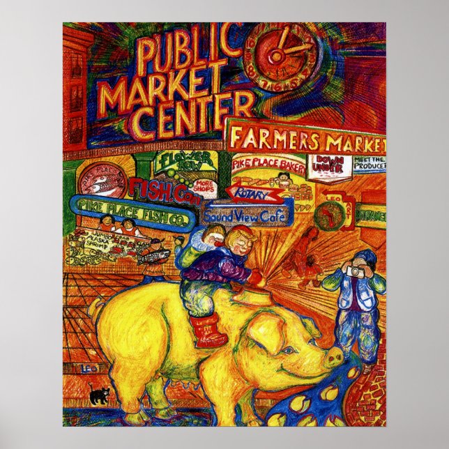 Boys Riding Gris Poster (Framsidan)