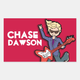 Boys rockstjärstjärna blonde namn röd etikett