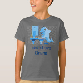 Boys Smoke Grått Online Dolphin T-Shirt