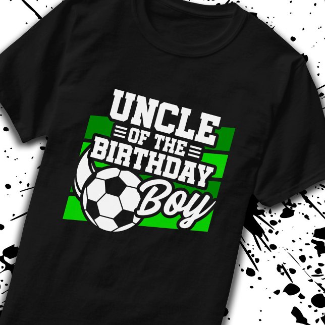 Boys Soccer Birthday T Shirt (Skapare uppladdad)