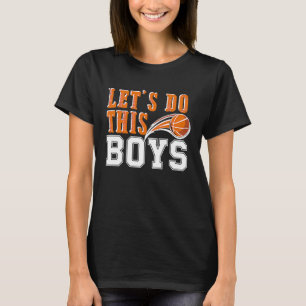 Boys söt Basketball Mamma för kvinnor T Shirt