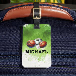 Boys Sports Bollar School Bag Bagagebricka