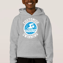 Boys Swimming and Diving Anpassningsbar Team Namn  T Shirt