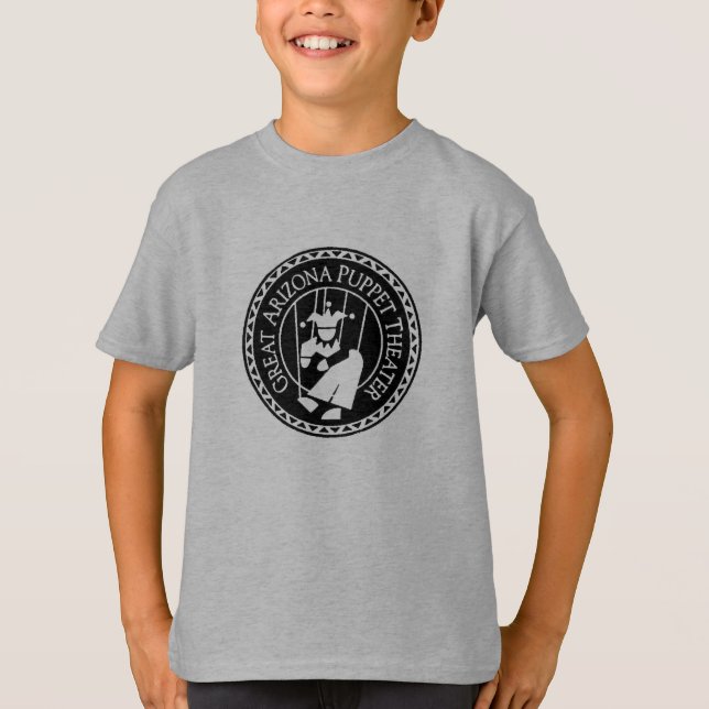 Boys T-Shirt med stor logotyp (Framsida)