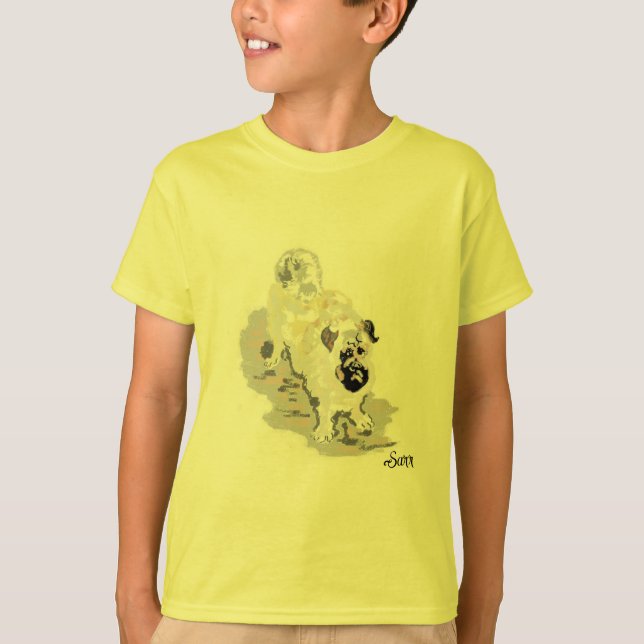 Boys T-Shirt: Puppy T Shirt (Framsida)