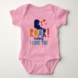 Boys T-Shirt ROAR med Kärlek - Dino Kids' Tee