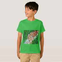 Boys T-Shirt Tiger