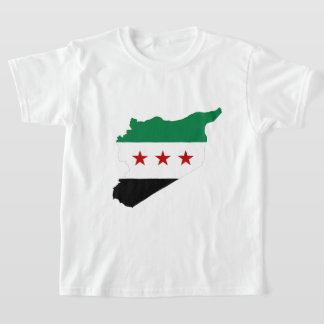 Boys' T-Shirts - syria karta - Syrian Independen f