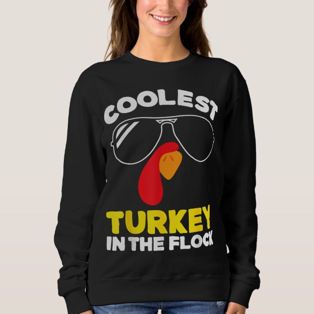 Boys Thanksgiving Turkey Day För barn Småbarn Coo T Shirt (Framsida)