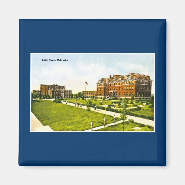 Boys Town, Nebraska Magnet (Framsidan)