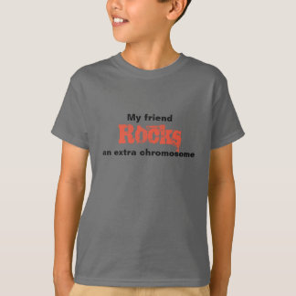 Boys Tshirt "Min vän sten och extra kromosom" T-shirt