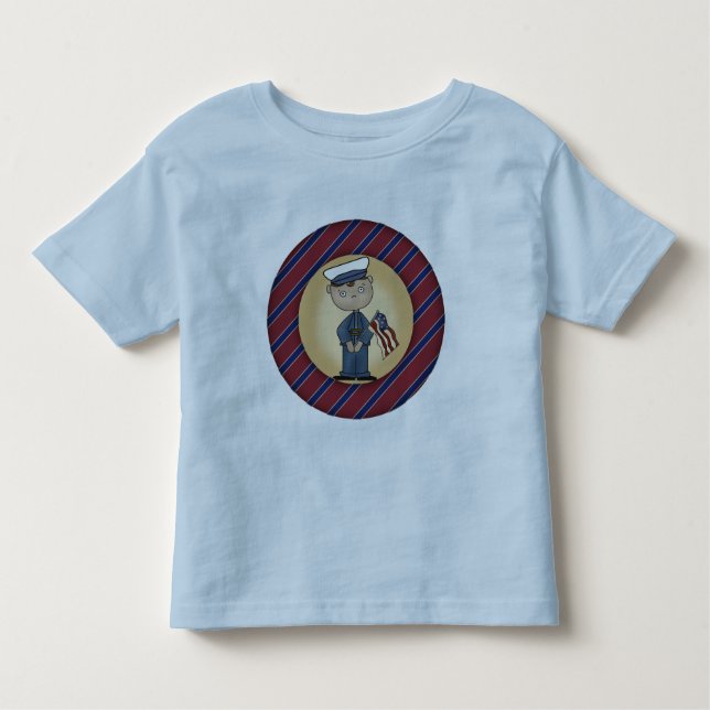 Boys US Marine Tee (Framsida)