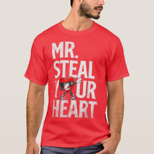 Boys Valentine Steal your Heart for Boys Toddl T Shirt