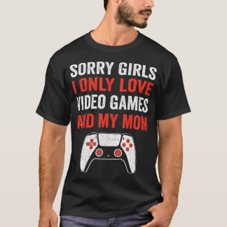 Boys Valentines day Design För barn Video Games Fu T Shirt