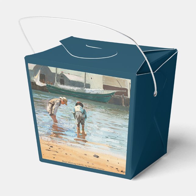 Boys Wading (1873) by Winslow Homer Presentaskar (Boys Wading (1873) By Winslow Homer)