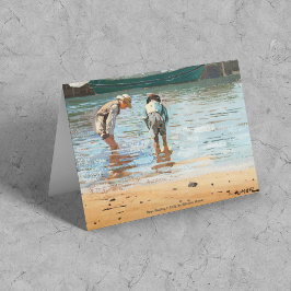 Boys Wading (1873) by Winslow Homer Tack Kort