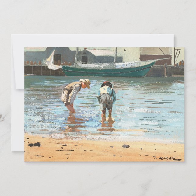 Boys Wading | Winslow Homer (Framsida)
