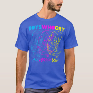 Boys Who Cry Cyan Magenta Yellow T Shirt