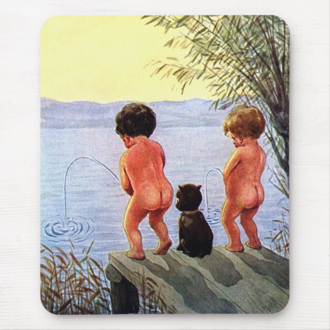 "Boys will be Boys" Mousepad Musmatta (Framsidan)