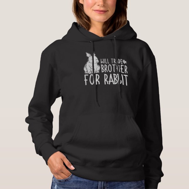 Boys Will Trade Brother for Rabbit Bunny T Shirt (Framsida)
